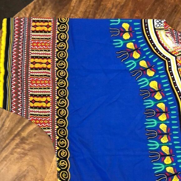 Big Mama Dakishi shirt bright blue one size NWOT - Picture 5 of 8